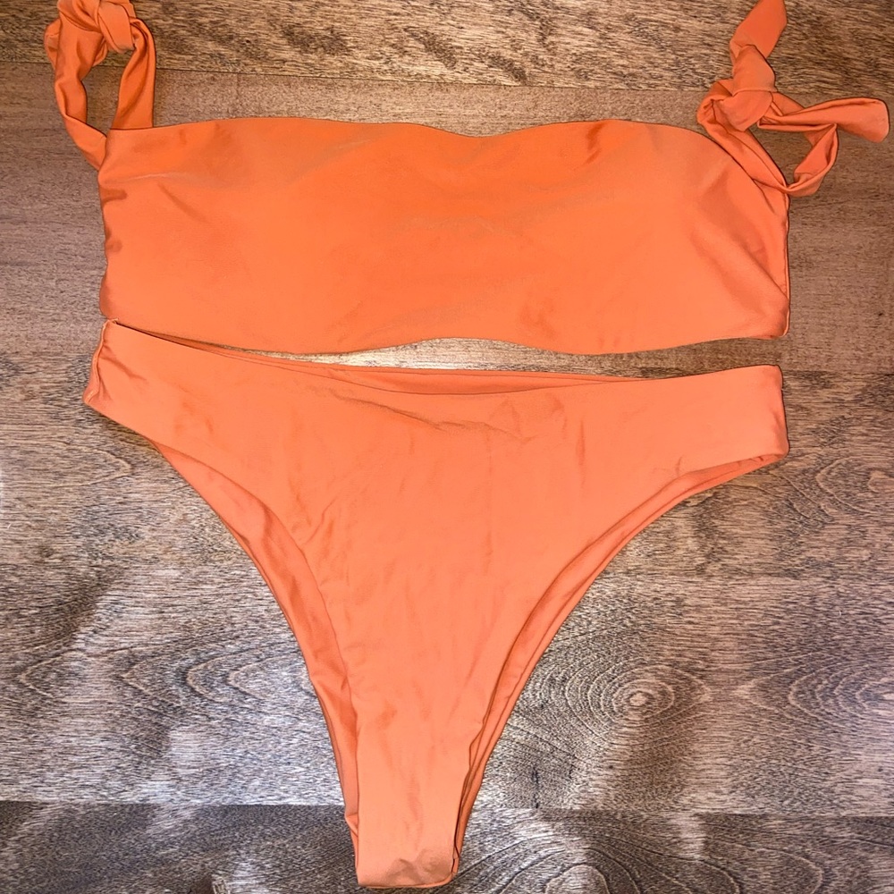 Orange bikini